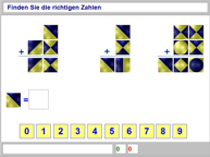 Aufgabenbild Rechnerisches Denken: Zahlen aus Symbolen